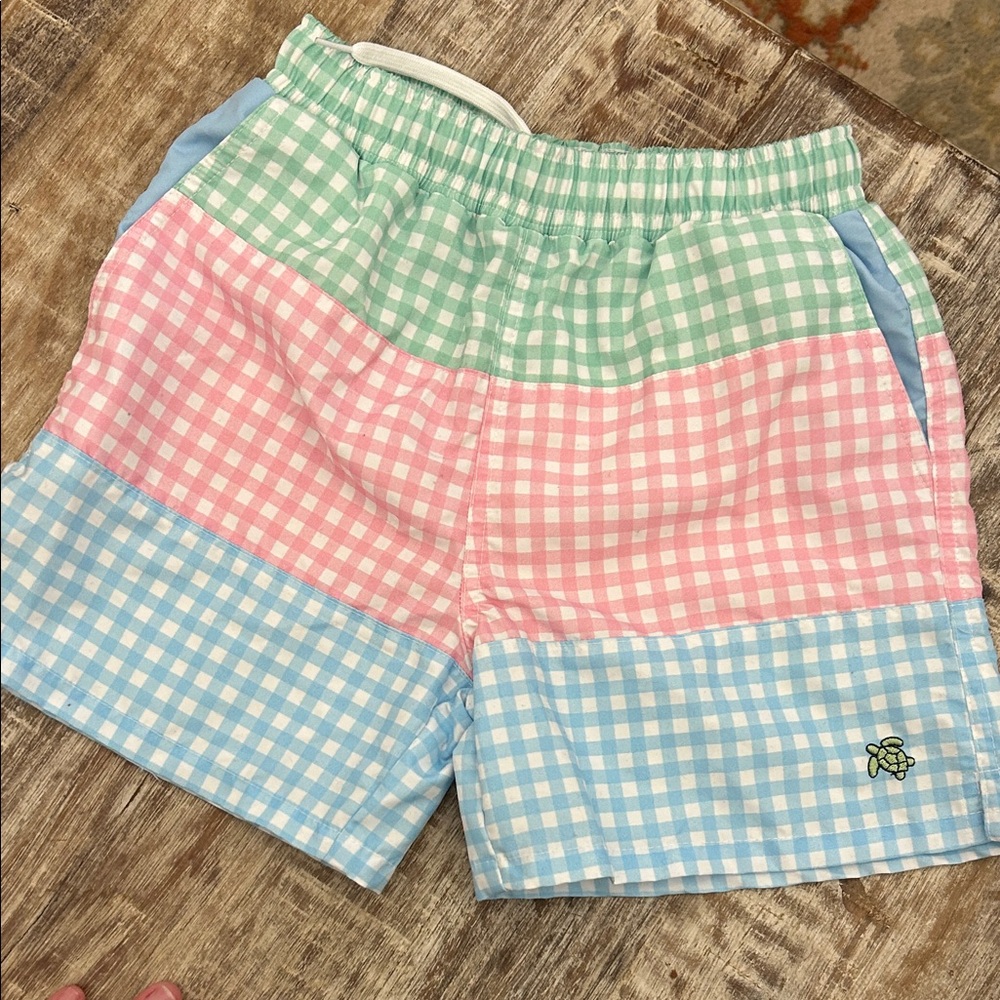 JBAILEY by Bailey Boys Gingham swim trunks